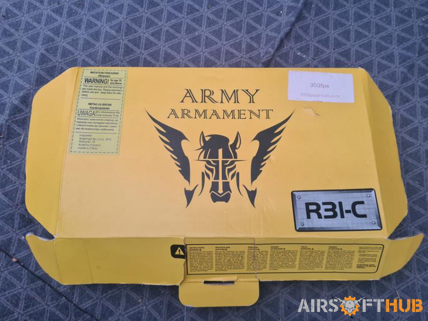 Army armament R31-C - Used airsoft equipment