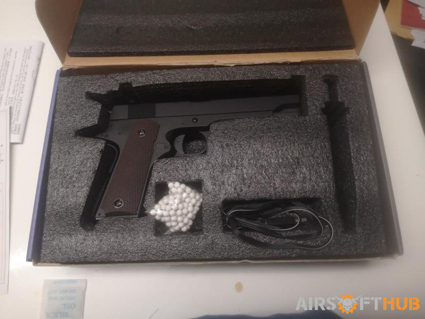 Cyma electric 123s pistol - Used airsoft equipment