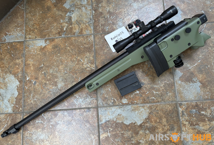 L118a1 Spring Sniper Rifle - Used airsoft equipment