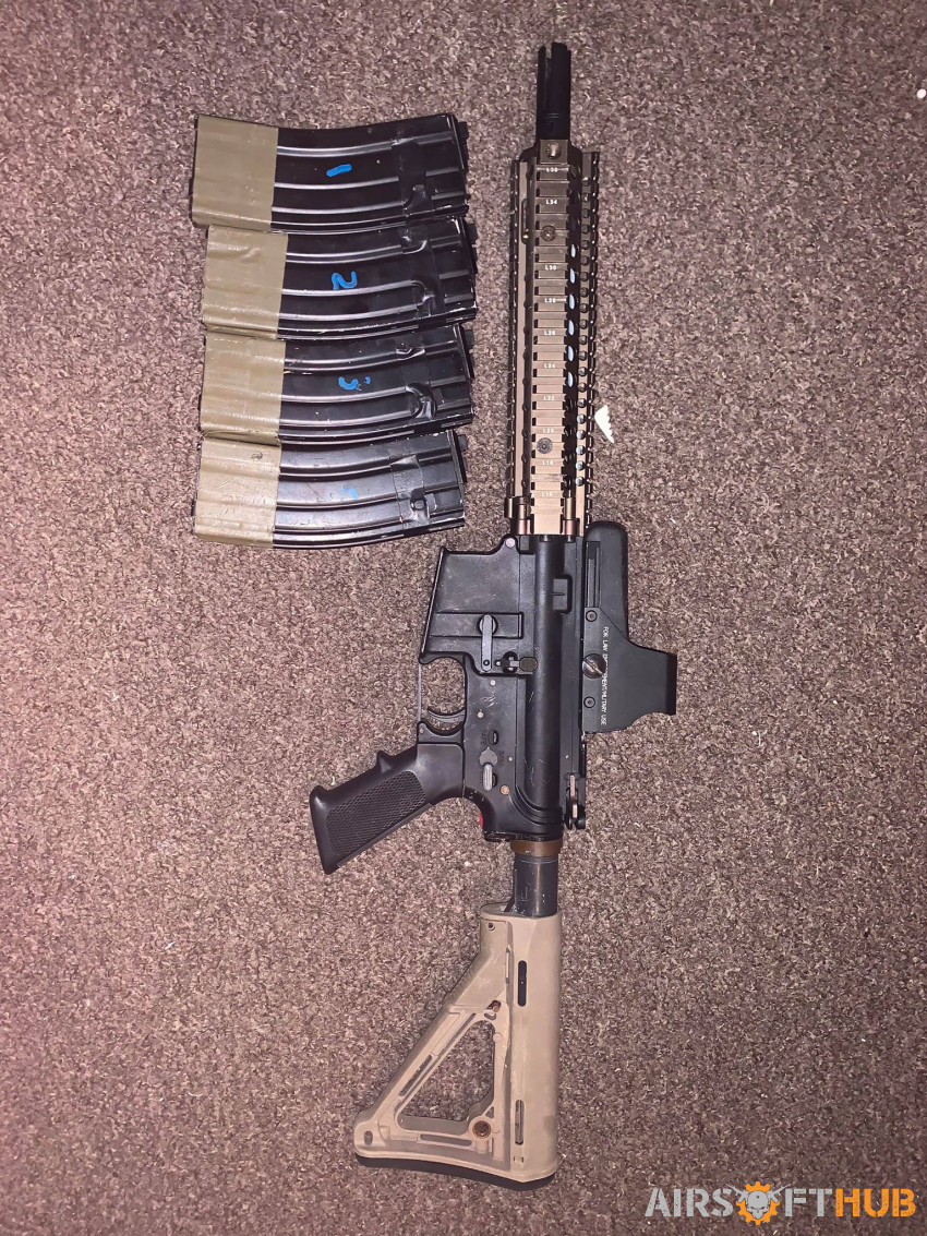 WE MK18 GBBR - Used airsoft equipment