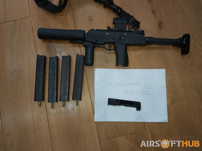 Mp9 hpa package - Used airsoft equipment