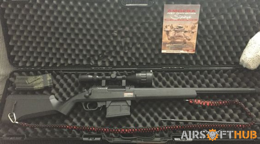Upgraded Ares striker - Used airsoft equipment