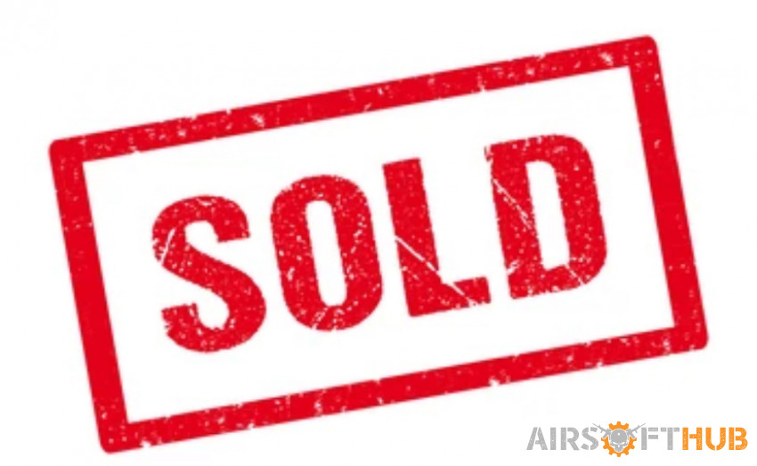 Sold no longer available - Used airsoft equipment