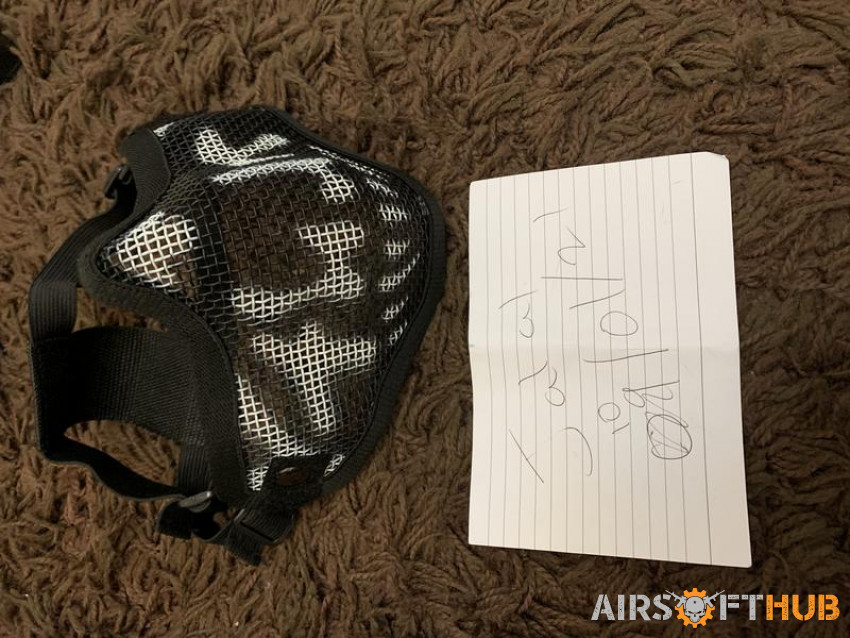 Ghost mask - Used airsoft equipment