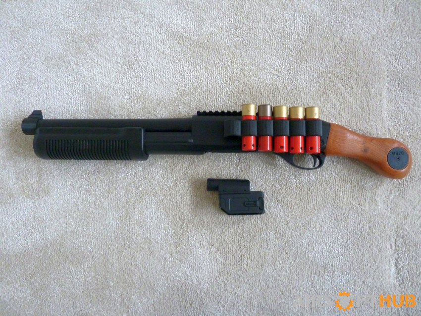 Cyma CM.357 tri shot shotgun - Used airsoft equipment