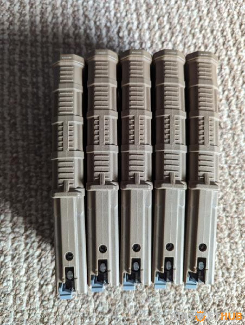 5 X Guns Modify MWS Mags - Used airsoft equipment