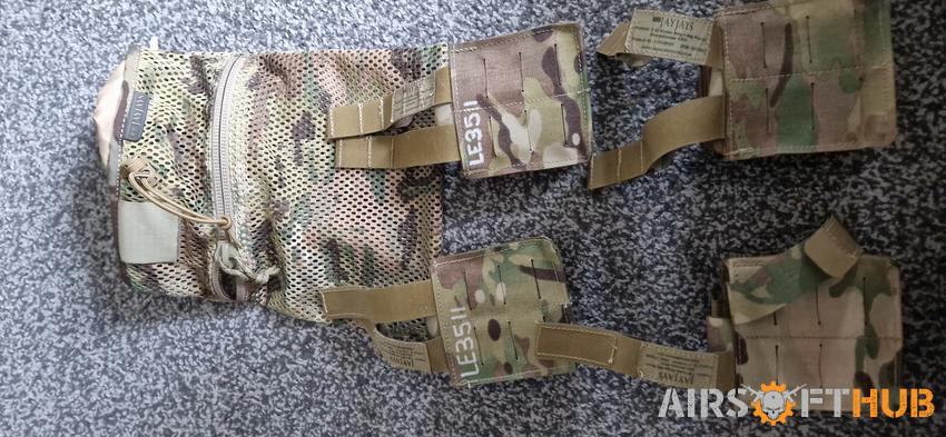 Jayays fast mags and dump pouc - Used airsoft equipment