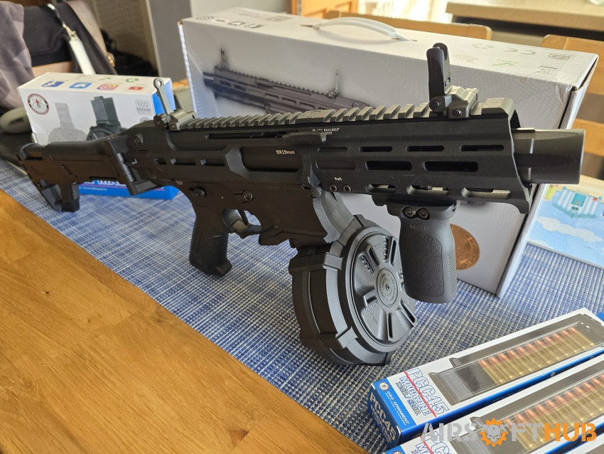 G&G MXC9 Submachine Gun - Used airsoft equipment