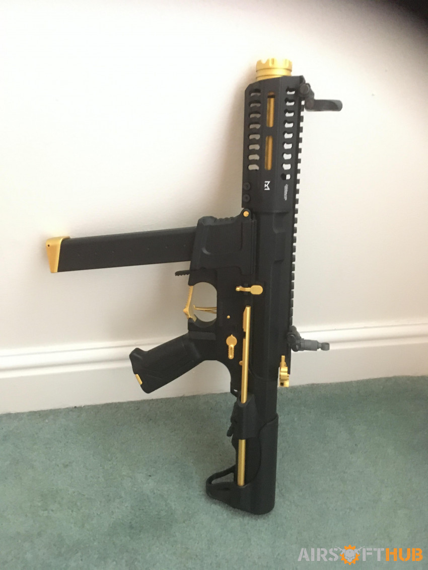 G&G CM16 ARP9 STEALTH GOLD - Used airsoft equipment