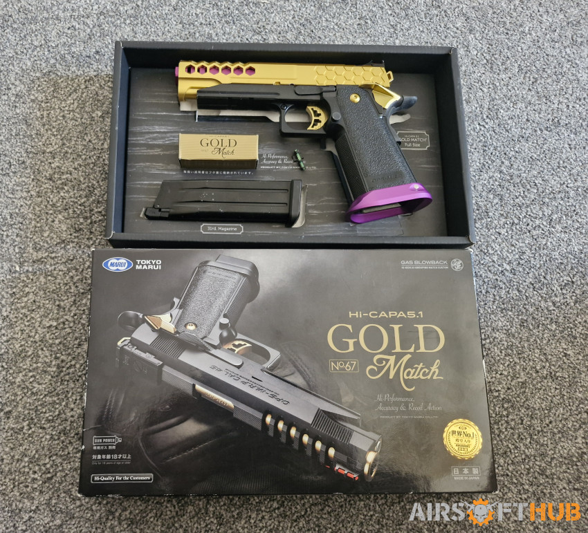 Tokyo marui gold match - Used airsoft equipment