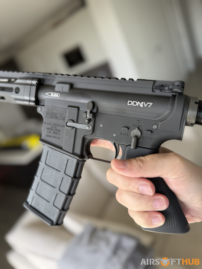 GHK DDM4 V7 V3 GBBR /CO2 - Used airsoft equipment