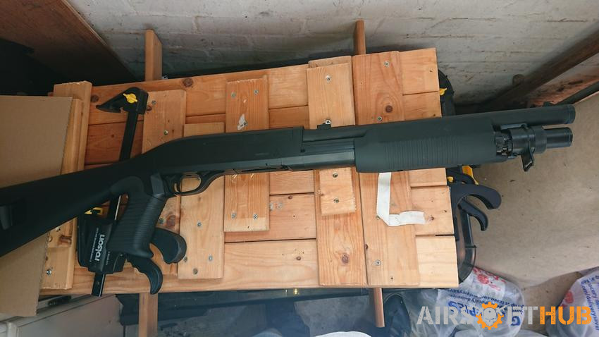 De m56a tri shot shotgun - Used airsoft equipment