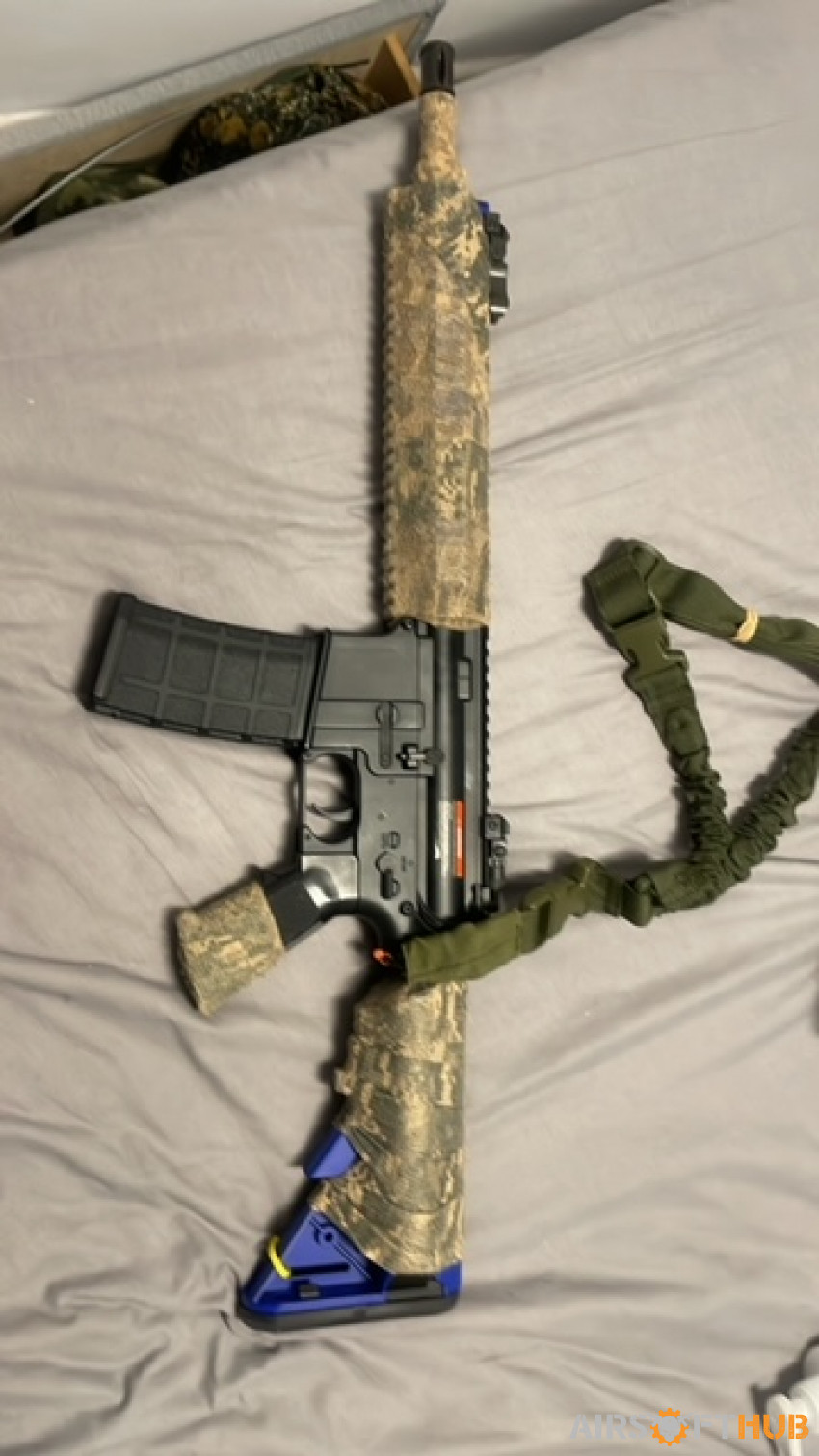 full kit withCYMA CM515 M4 rif - Used airsoft equipment