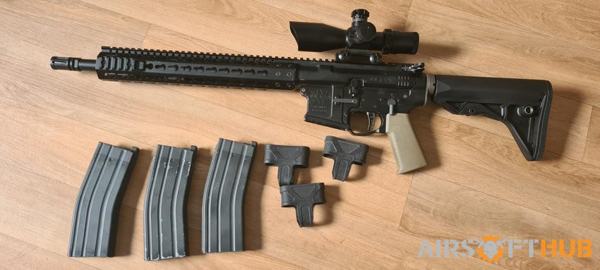 PTS mega arms 5.55mm - Used airsoft equipment