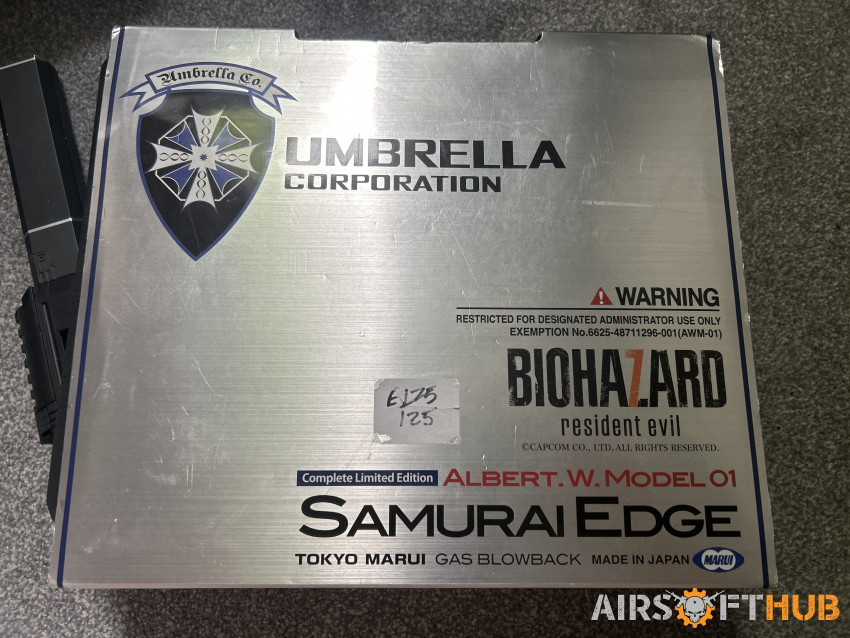 Resident evil pistol - Used airsoft equipment