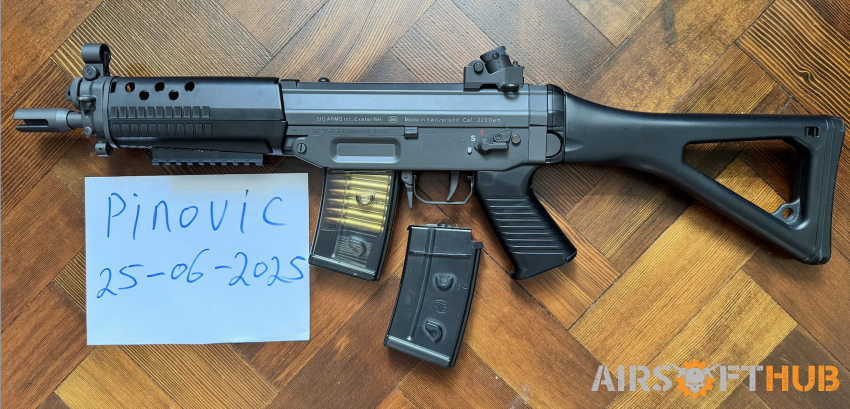 TM SIG 552 AEG - Used airsoft equipment