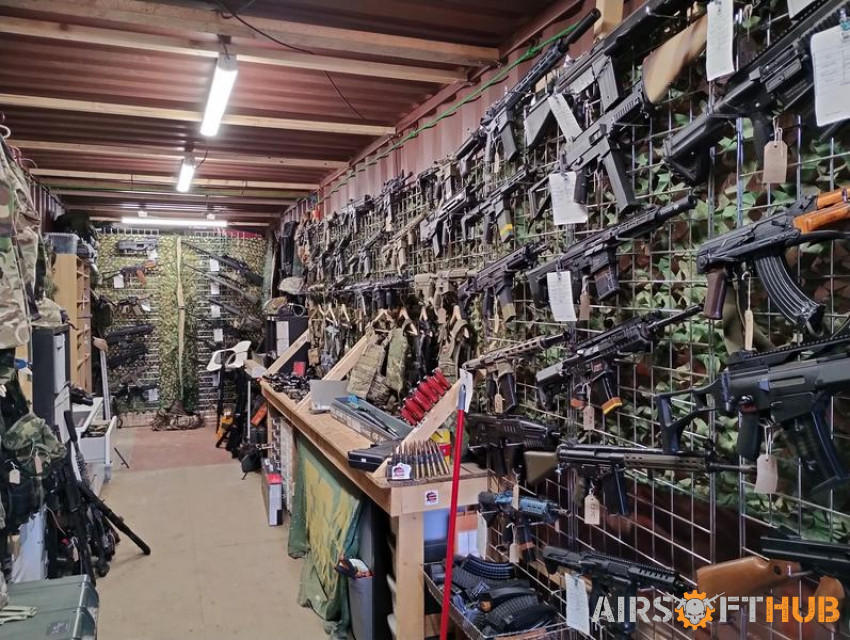 Various rifles and pistols! - Used airsoft equipment