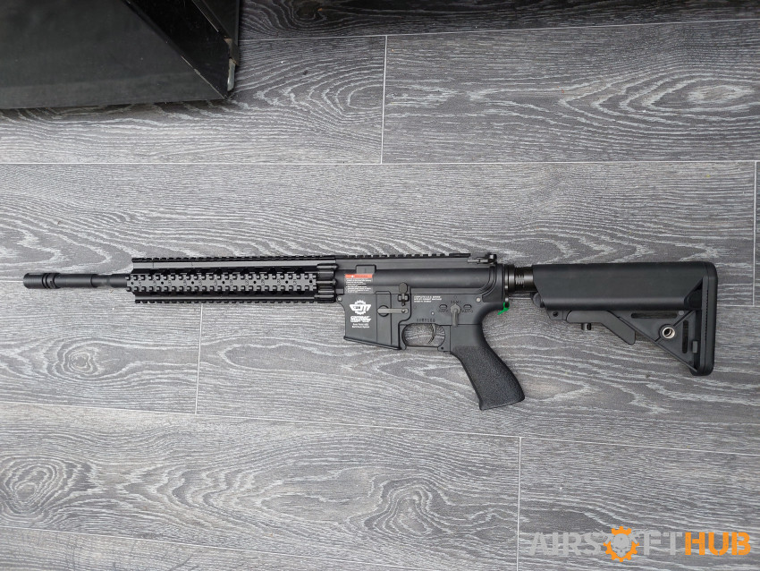 G&G m4 combat machine +battery - Used airsoft equipment