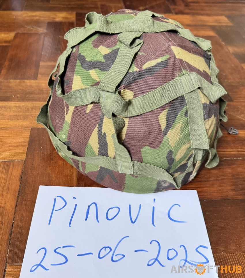 British Army MK6 Helmet - Used airsoft equipment