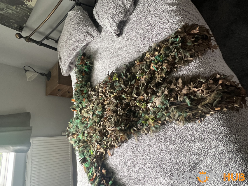 Full ghillie suit - Used airsoft equipment
