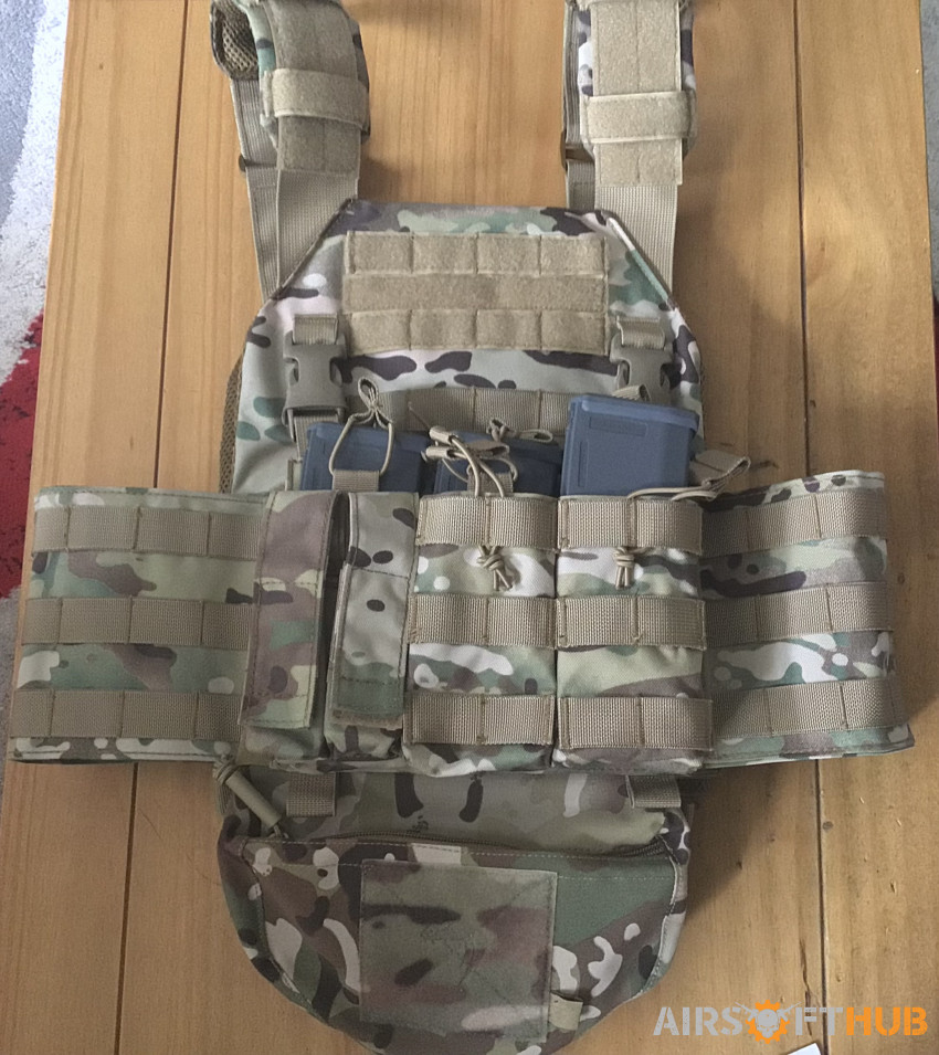 Plate carrier multicam - Used airsoft equipment