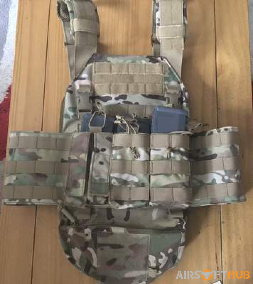 Plate carrier multicam - Used airsoft equipment