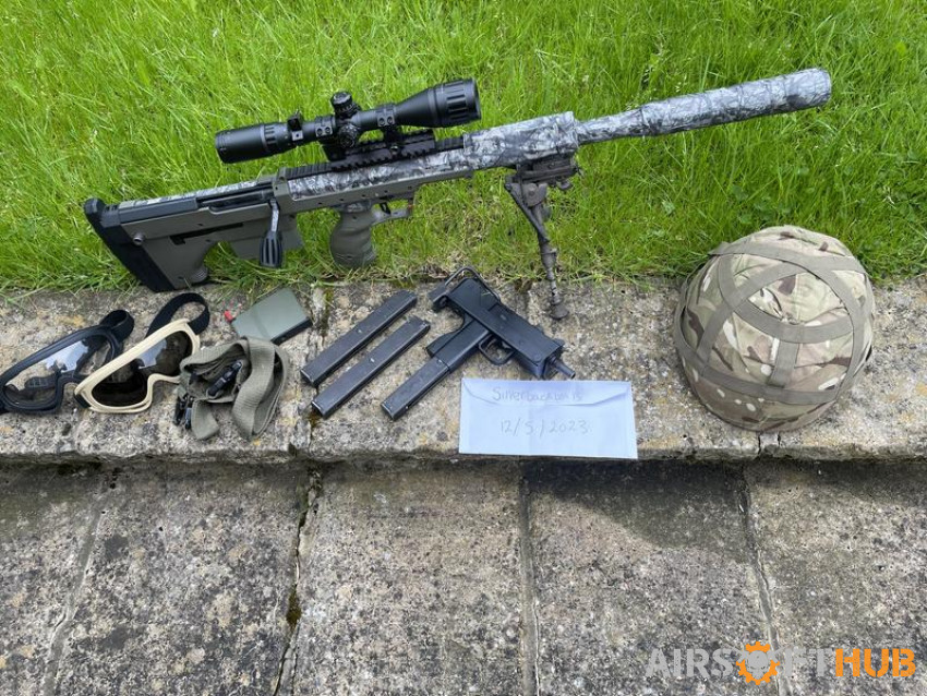 Srs silverback sniper etc - Used airsoft equipment