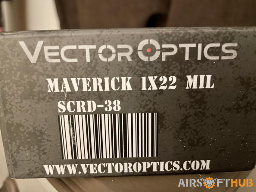 Vector Optics red dot sight - Used airsoft equipment