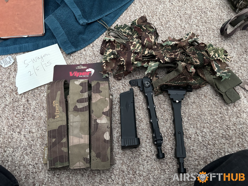 Random items - Used airsoft equipment