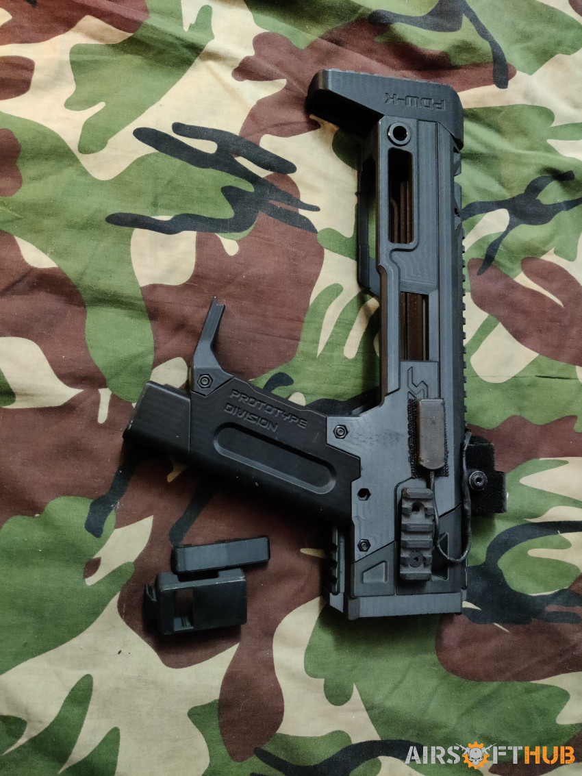 GLOCK 18/18C TACTICAL STOCK - Used airsoft equipment