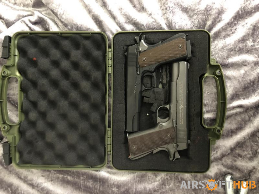 X2 1911 Colt pistols - Used airsoft equipment