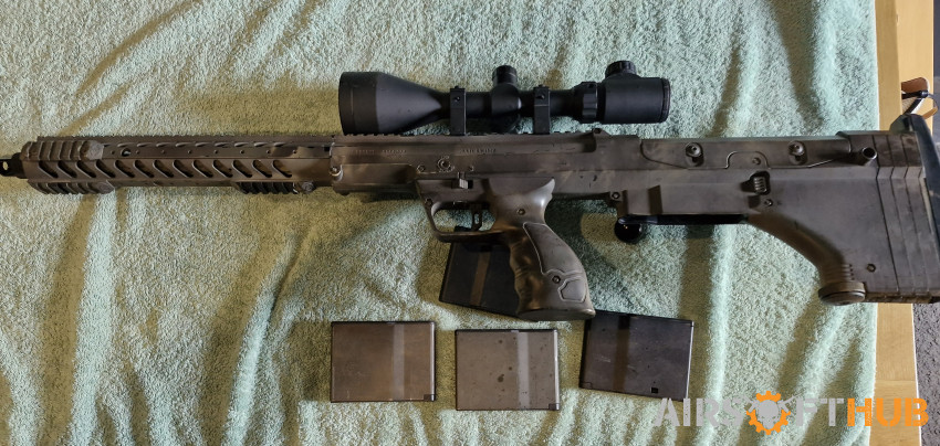 Srs a1 with 4 mags - Used airsoft equipment