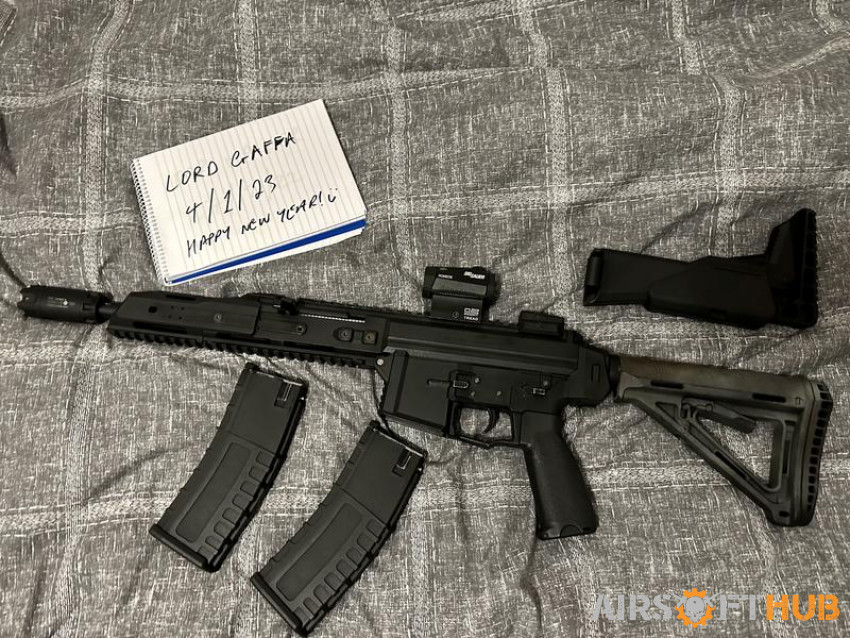 GHK G5 GBBR UPGRADED - Used airsoft equipment