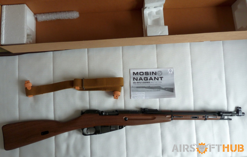 Mosin-Nagant M44 CO2 rifle - Used airsoft equipment