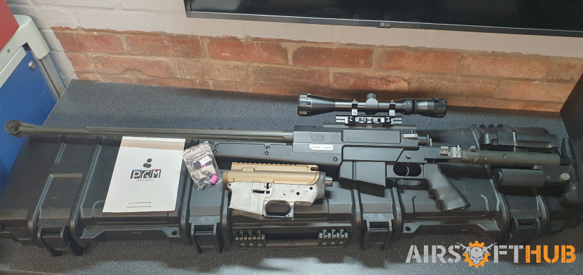 PGM .338 Gas Sniper huge metal - Used airsoft equipment