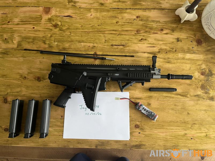 SCAR H TM NGRS - Used airsoft equipment