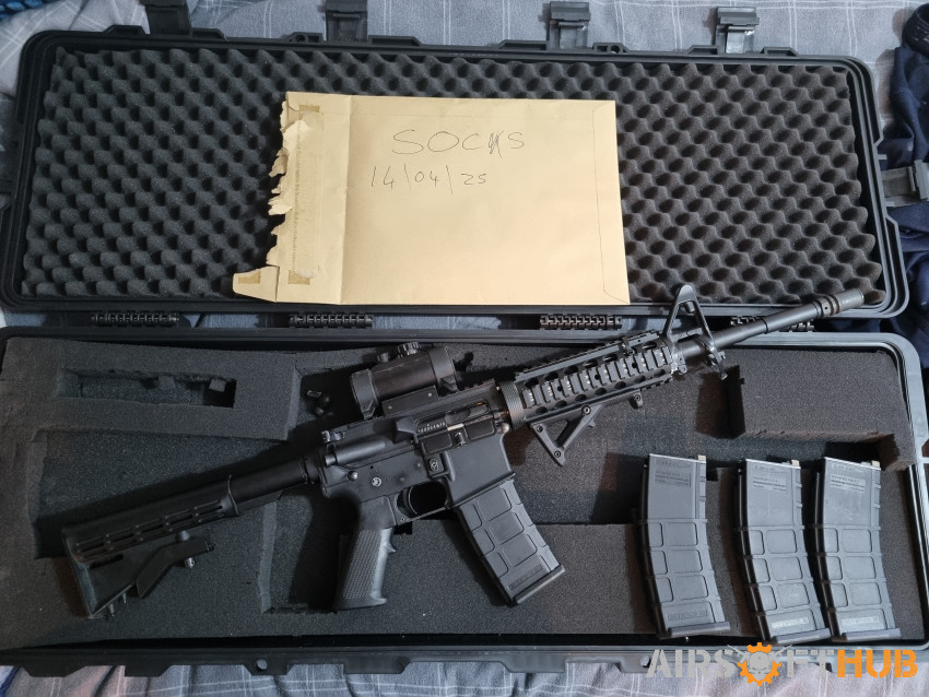 NEED GONE GHK GBB M4 5 Mags - Used airsoft equipment