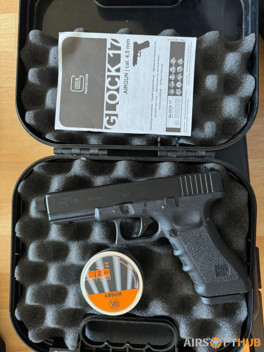 GLOCK 17 GBB Pistol - Used airsoft equipment
