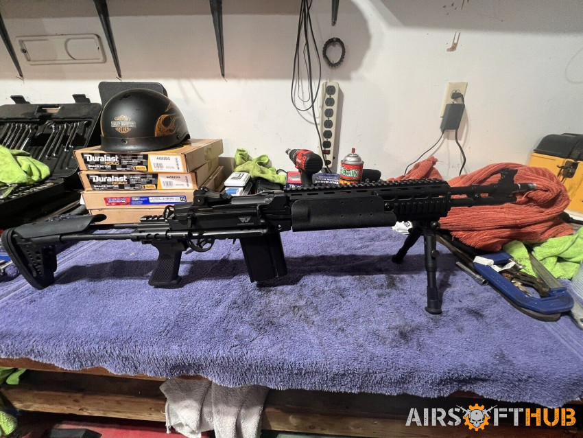 6mm pro-shop Full Metal M14 - Used airsoft equipment