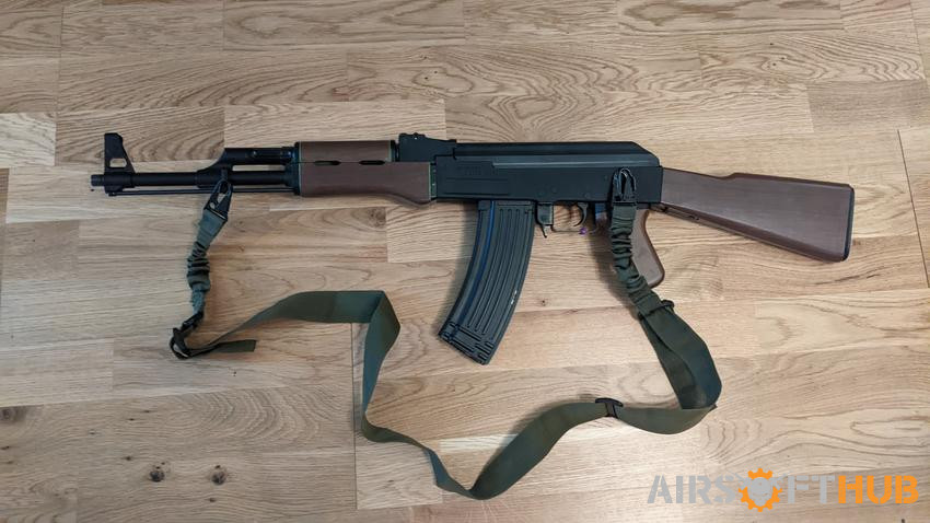 G&G AK rifle +2 mags + bag - Used airsoft equipment