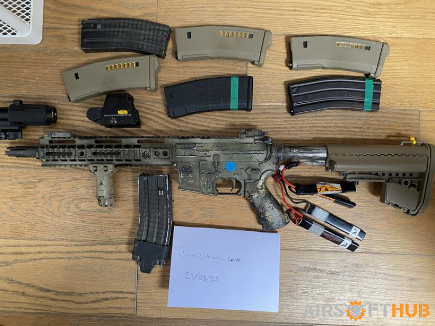 Heavily upgraded NGRS TM m4 - Used airsoft equipment