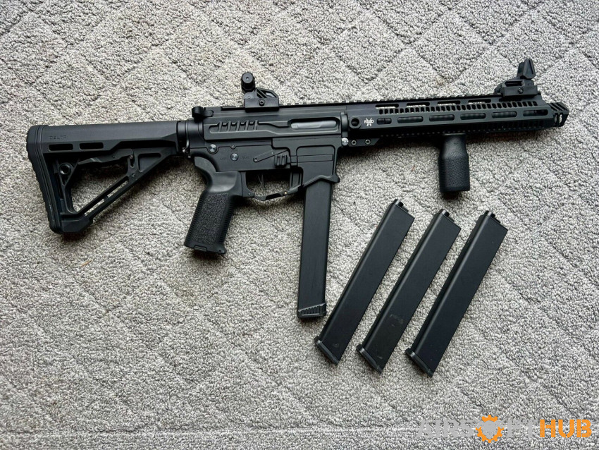 Zion Arms, PW9, M4 AEG Airsoft - Used airsoft equipment