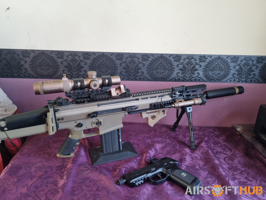 Scar 17 fnx 45 full set up - Used airsoft equipment