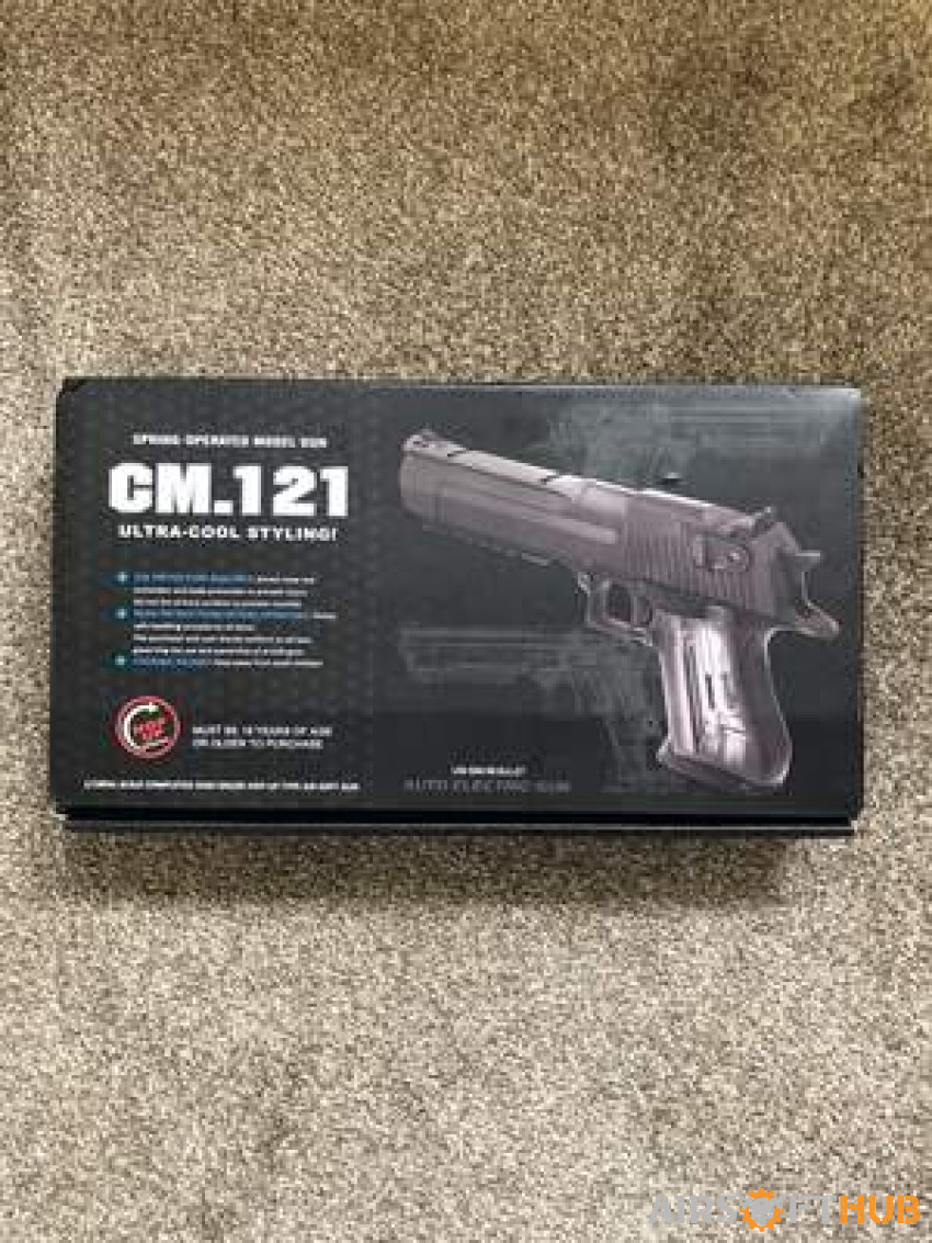 Cyma CM 121 electric pistol - Used airsoft equipment