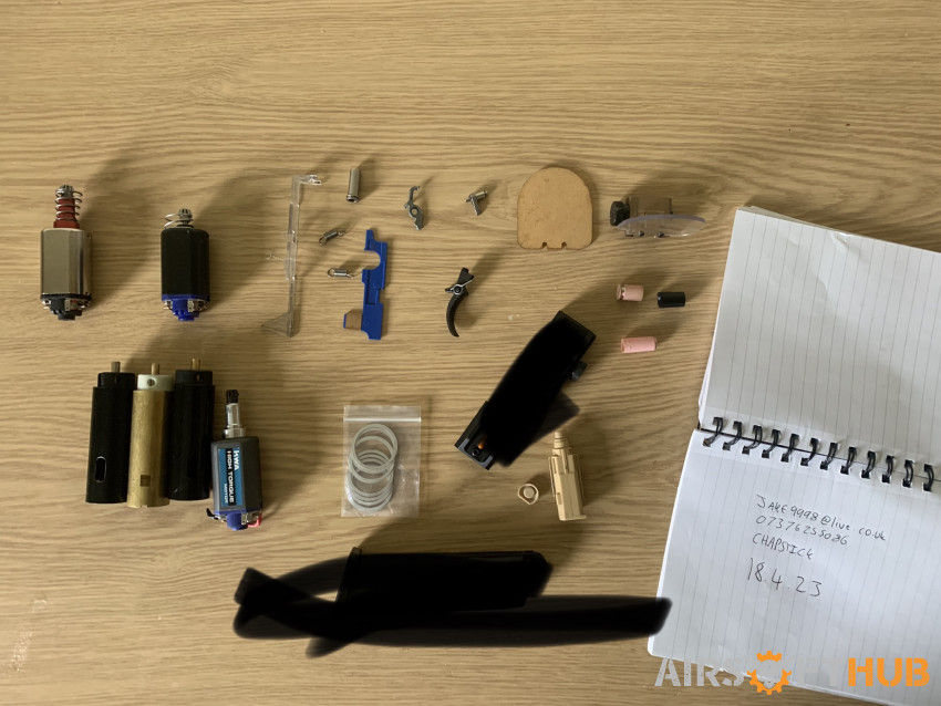 Spares - Used airsoft equipment