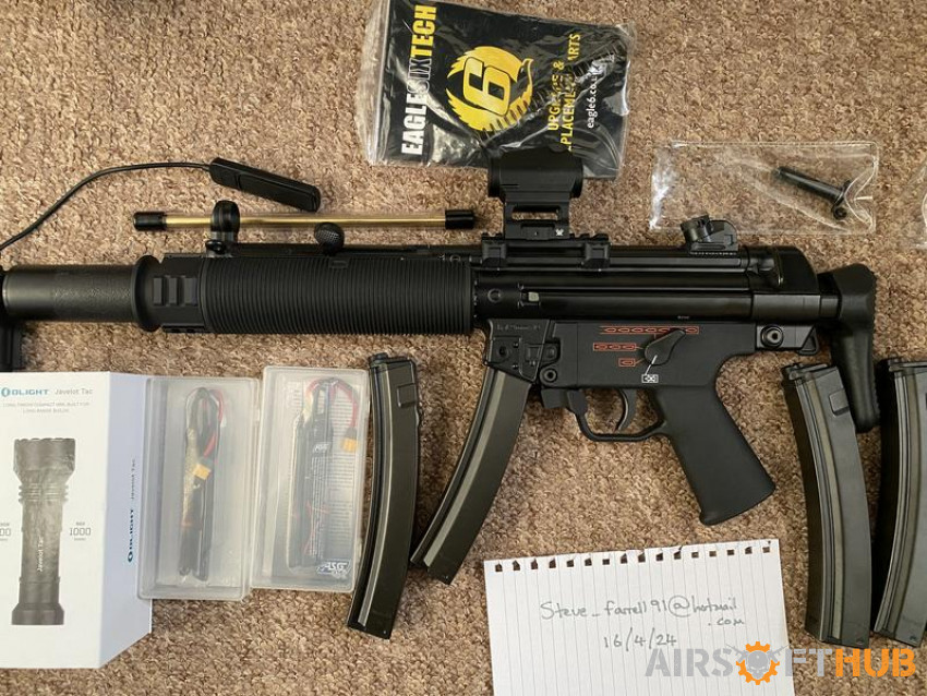 Tokyo Marui MP5 SD6 NGRS - Used airsoft equipment