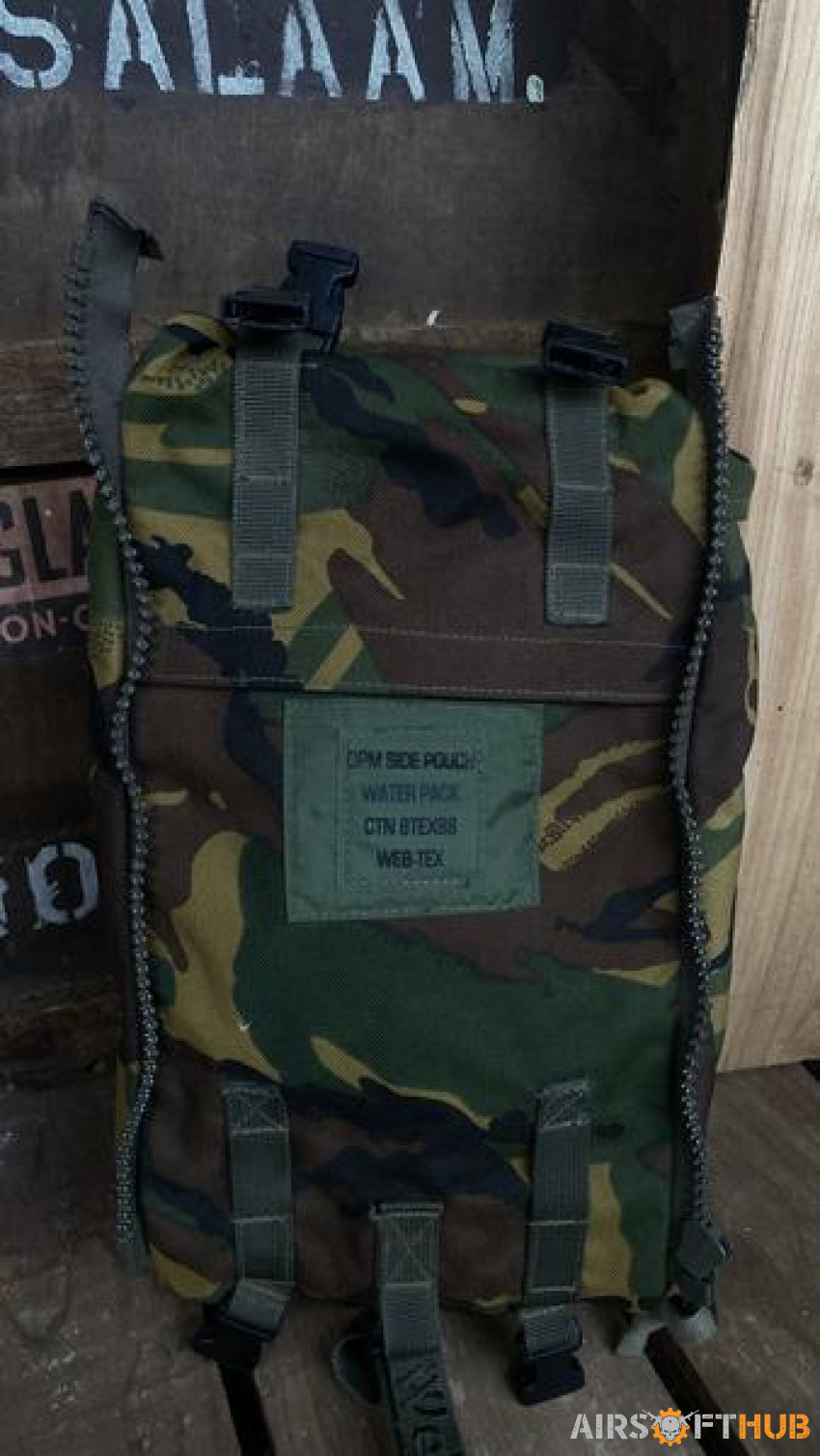 web-tex DPM side pouch water - Used airsoft equipment