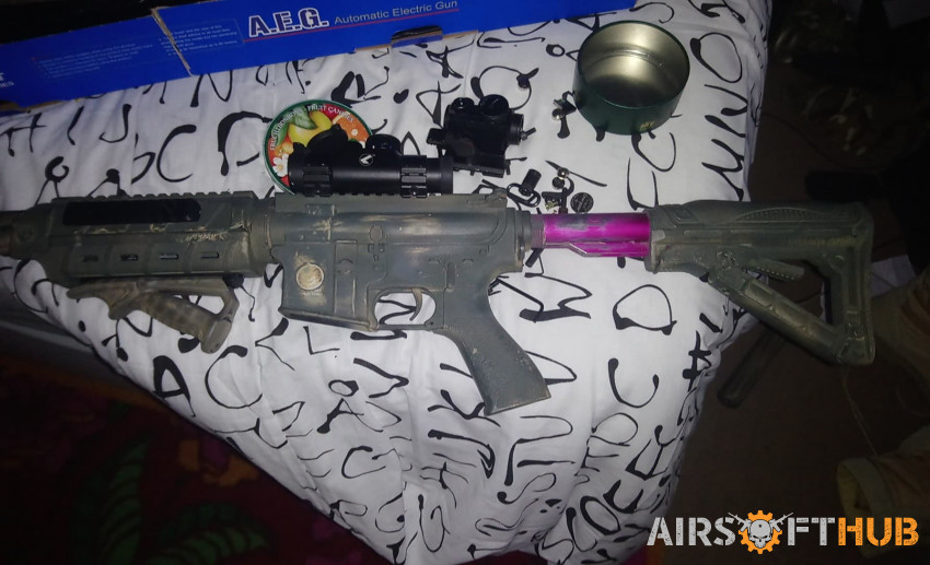 M4 and pistols package deal - Used airsoft equipment