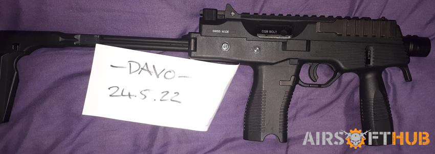 Mp9a1 Upgraded w/Extras - Used airsoft equipment