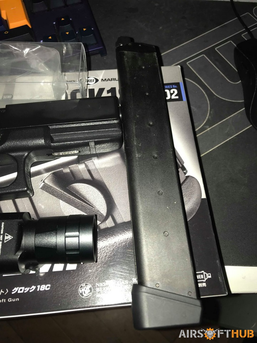 Tokyo Marui Glock 18c - GBB - Used airsoft equipment